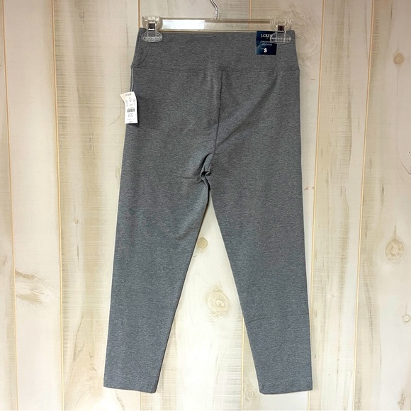 NWT J Crew Gray Cropped Leggings Sz S - Picture 2 of 6